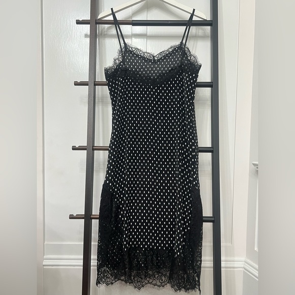 Free People Polka Dot Camisole slip dress - Picture 2 of 2